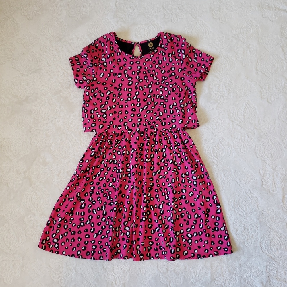 Cute pink leper dress